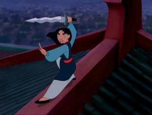mulan on roof
