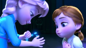 young anna and elsa